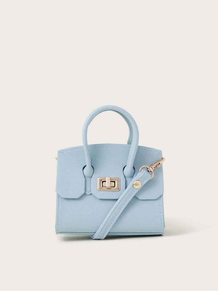 Monsoon Blue Mini Portobello Handheld Bag - Image 1 of 4