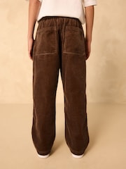 Brown Wide Fit Corduroy Pull On Trousers (3-16yrs) - Image 12 of 12