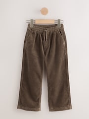 Brown Wide Fit Corduroy Pull On Trousers (3-16yrs) - Image 8 of 12