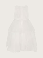 Monsoon Natural Lace Petal Flower Girl Dress - Image 3 of 4