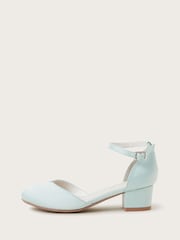 Monsoon Green Tulip Toe Two Part Heels - Image 2 of 3