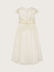 Monsoon Gold Ella Embellished Maxi Dress - Image 2 of 4