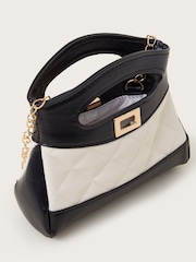 Monsoon Monochrome Quilted Mini Bag - Bild 3 von 4