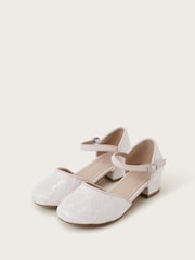 Monsoon White Lace Two Part Heels - Image 1 of 3