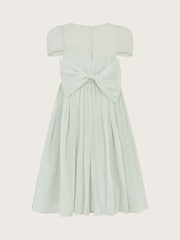 Monsoon Green Claire Crinkle Chiffon Dress - Image 2 of 2