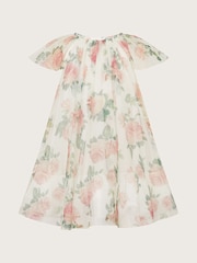 Monsoon Natural Baby Floral Print Swing Dress - Image 1 of 3