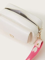 Monsoon Cream Reversible Print Webbing Strap Bag - Image 4 of 5