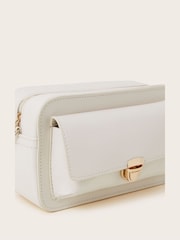 Monsoon Cream Reversible Print Webbing Strap Bag - Image 5 of 5