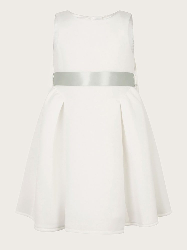 Monsoon Natural Baby Molly Scuba Bridesmaid Dress - Image 1 of 3 Monsoon Natural Baby Molly Scuba Bridesmaid Dress - Image 1 of 3
