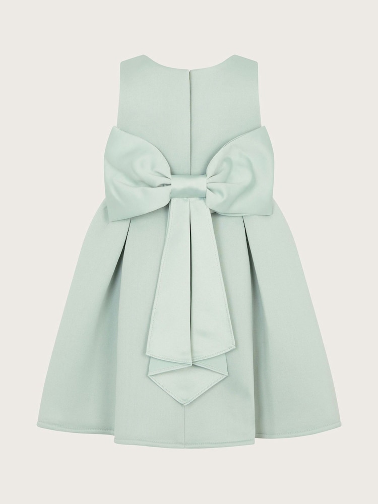 Monsoon Green Baby Molly Scuba Bridesmaid Dress - Image 2 of 3