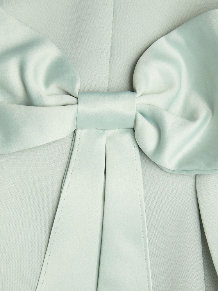 Monsoon Green Baby Molly Scuba Bridesmaid Dress - Image 3 of 3 Monsoon Green Baby Molly Scuba Bridesmaid Dress - Image 3 of 3
