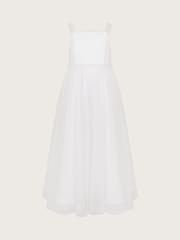 Vestido de tul con diseño de perlas para comunión Fleur de Monsoon - Imagen 2 de 4