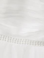 Vestido de tul con diseño de perlas para comunión Fleur de Monsoon - Imagen 4 de 4