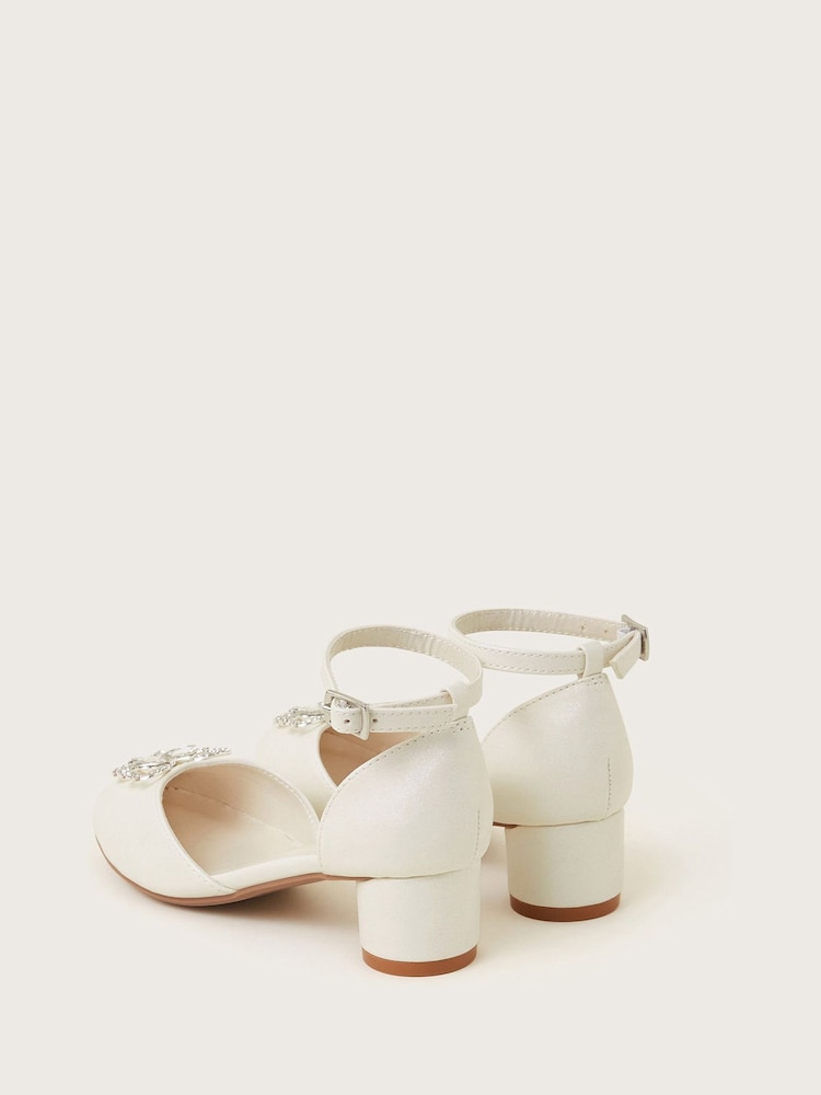 Monsoon Natural Gemstone Butterfly Two Part Heels - Image 3 of 3