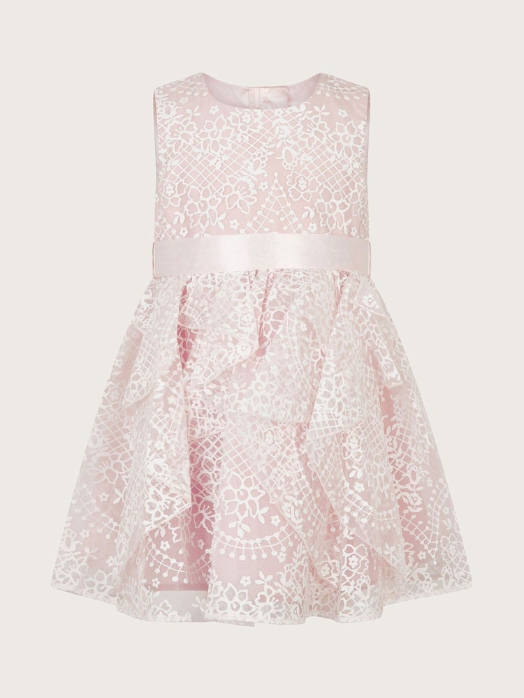 Monsoon Pink Baby Illena Cancan Dress - Image 1 of 3