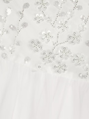 Monsoon Bella Paillettenkleid mit Blumen für die Kommunion - Bild 4 von 4