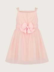 Monsoon Pink Baby Fleur Flower Belt Tulle Dress - Image 2 of 3