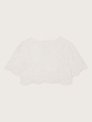Monsoon Lola Lace Bridesmaid kratka jopa z enim gumbom - Slika 2 iz 3