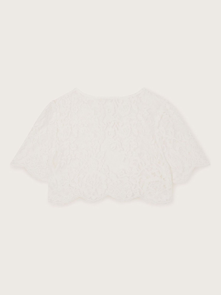 Monsoon Lola Lace Bridesmaid Shrug - Imagen 2 de 3 Monsoon Lola Lace Bridesmaid Shrug - Imagen 2 de 3