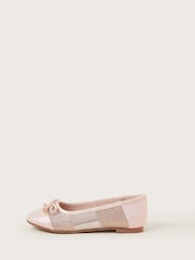 Monsoon Glitter Block Ballet Flats - Imagen 1 de 3