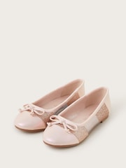 Monsoon Glitter Block Ballet Flats - Imagen 2 de 3