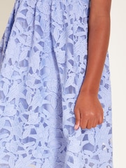 Monsoon Blue Kimberley Cutwork Lace Dress - Image 4 of 4