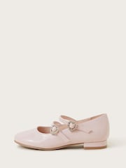 Zapatos planos de charol con doble tira de Monsoon - Imagen 2 de 3