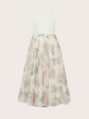 Monsoon Natural Alice Rose Print Maxi Dress - Image 1 of 3
