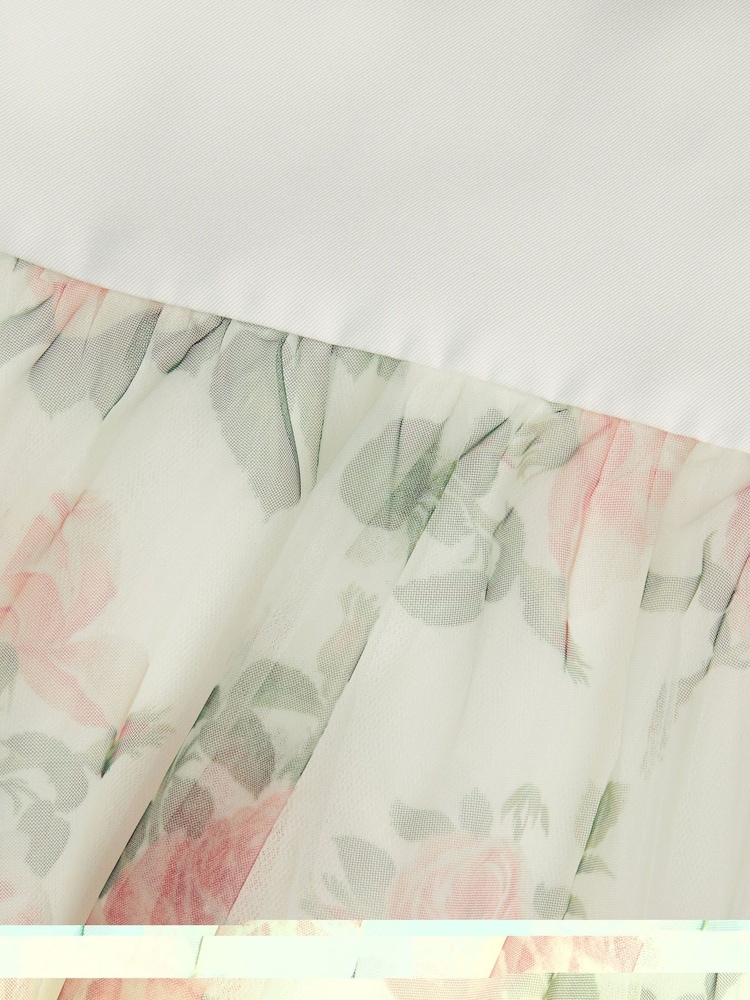 Monsoon Natural Alice Rose Print Maxi Dress - Image 3 of 3