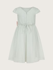 Monsoon Green Rossy Shimmer Bridesmaid Dress - Image 2 of 3
