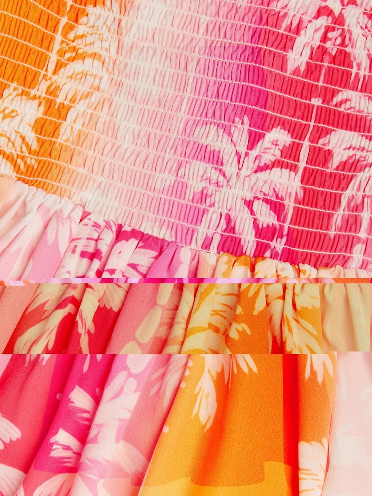 Платья со сборками и пальмовым принтом Monsoon Sunset - Изображение 3 из 3 Платья со сборками и пальмовым принтом Monsoon Sunset - Изображение 3 из 3