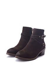 Moda In Pelle Orlena Cross Jodper Strap Ankle Boots - Image 2 of 4