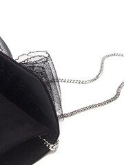 Moda In Pelle Hayzel Bow Detail Clutch Bag - Image 3 of 4