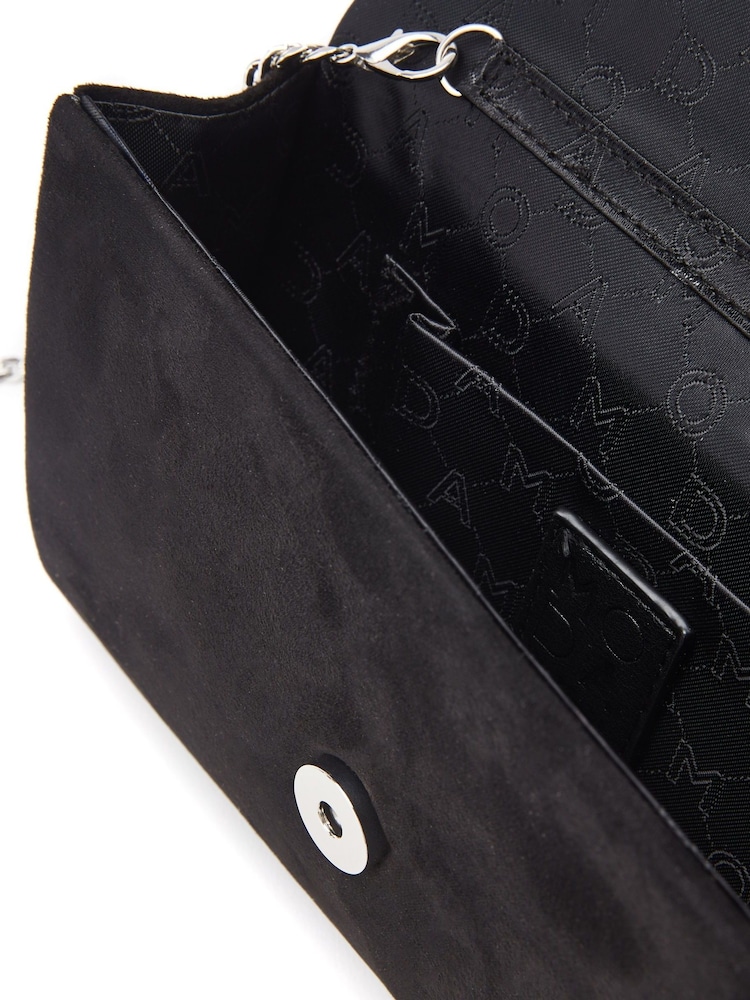 Moda In Pelle Hayzel Bow Detail Clutch Bag - Image 4 of 4