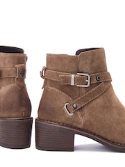 Moda In Pelle Orlena Cross Jodper Strap Ankle Boots - Image 4 of 4