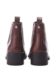Moda in Pelle PERNILLA BROGUE DETAIL LEATHER CHELSEA BOOT - Image 3 of 4