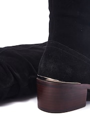 Moda in Pelle Raissa Long Rouched Boots - Image 4 of 4
