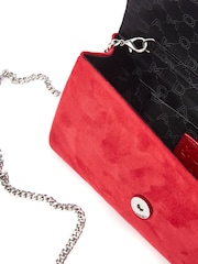 Moda In Pelle Hayzel Bow Detail Clutch Bag - Image 3 of 4