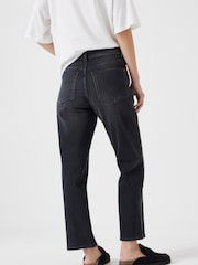 Hush Black Rowan Straight Crop Jeans - Image 2 of 5