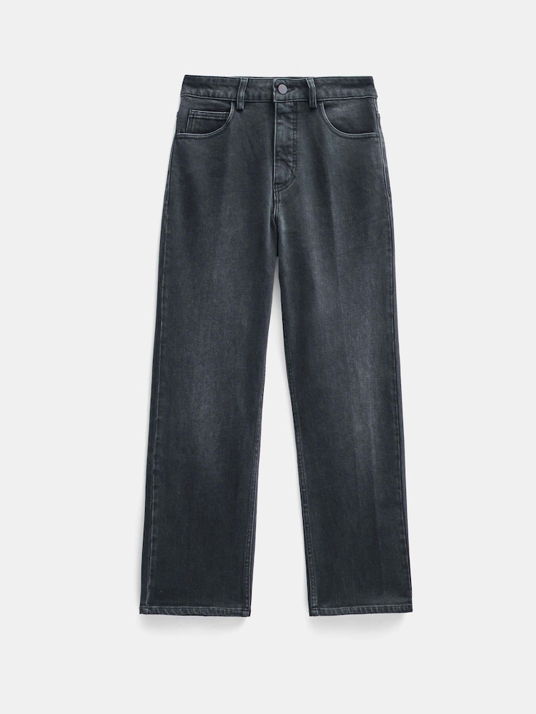 Hush Black Rowan Straight Crop Jeans - Image 5 of 5