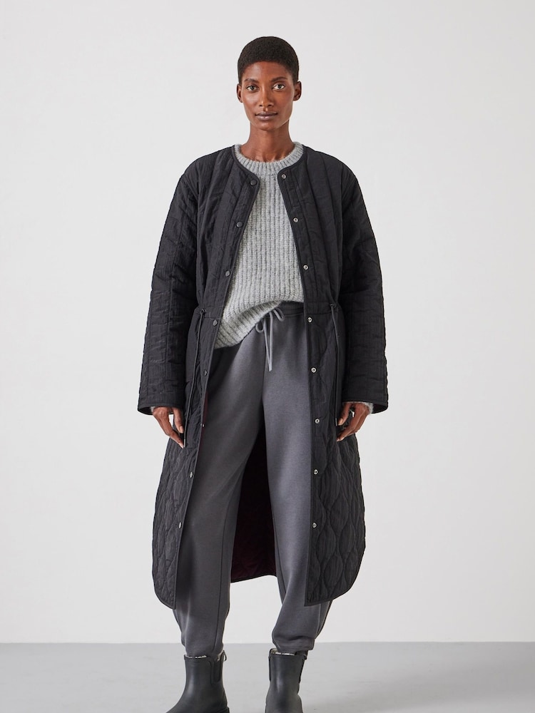 Hush Red Quilted Reversible Jacket - Image 2 of 6