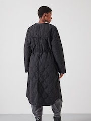 Hush Red Quilted Reversible Jacket - Image 3 of 6