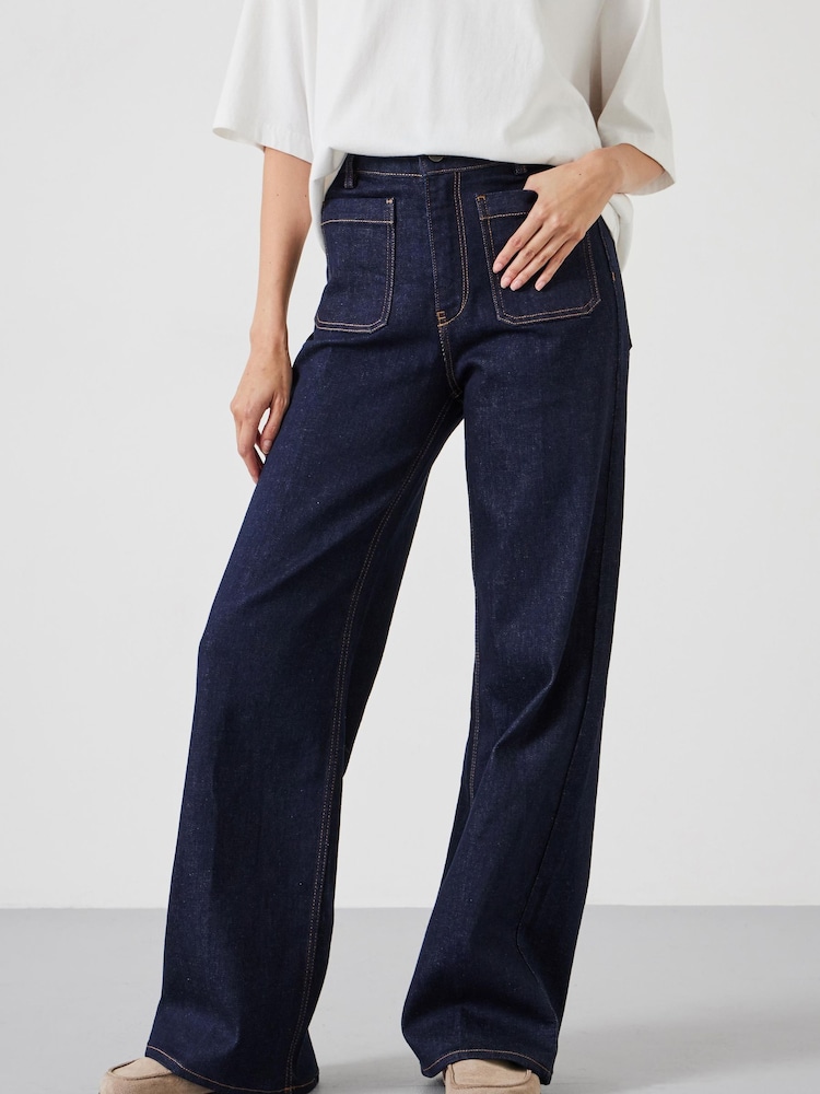 Hush Blue Rowan Flared Jeans - Image 1 of 5