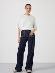 Hush Blue Rowan Flared Jeans - Image 2 of 5