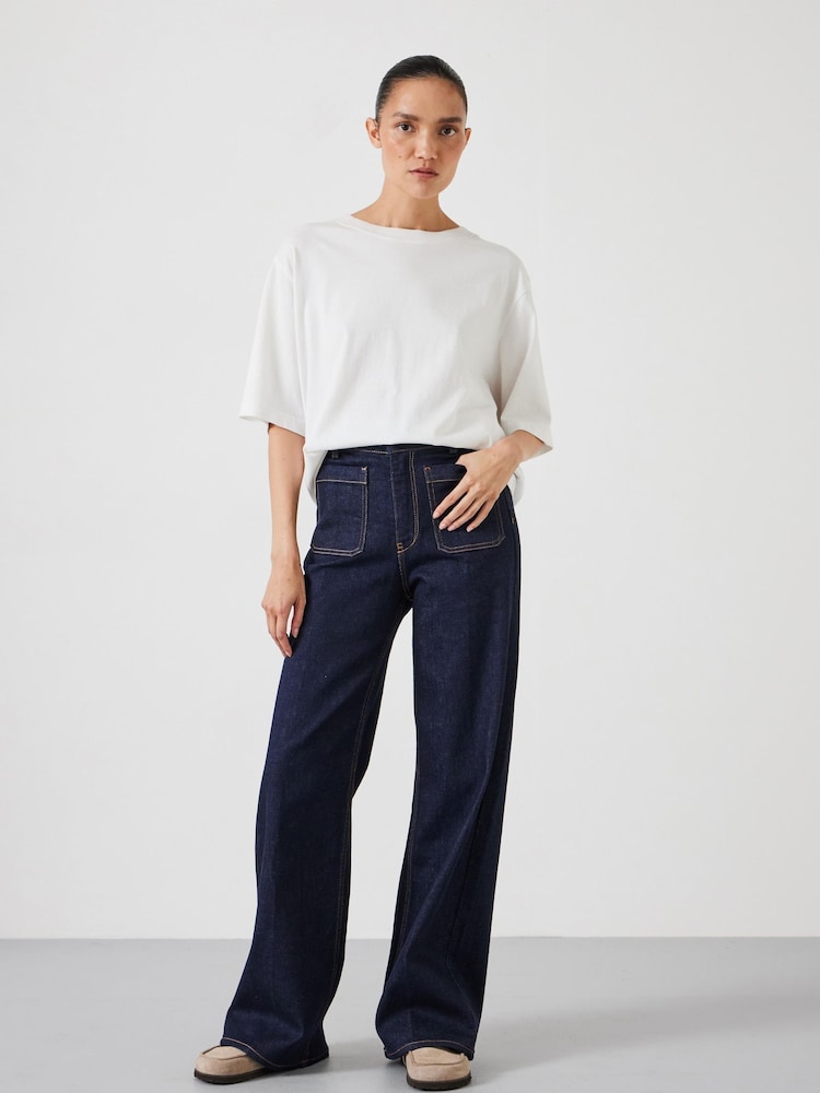 Hush Blue Rowan Flared Jeans - Image 2 of 5