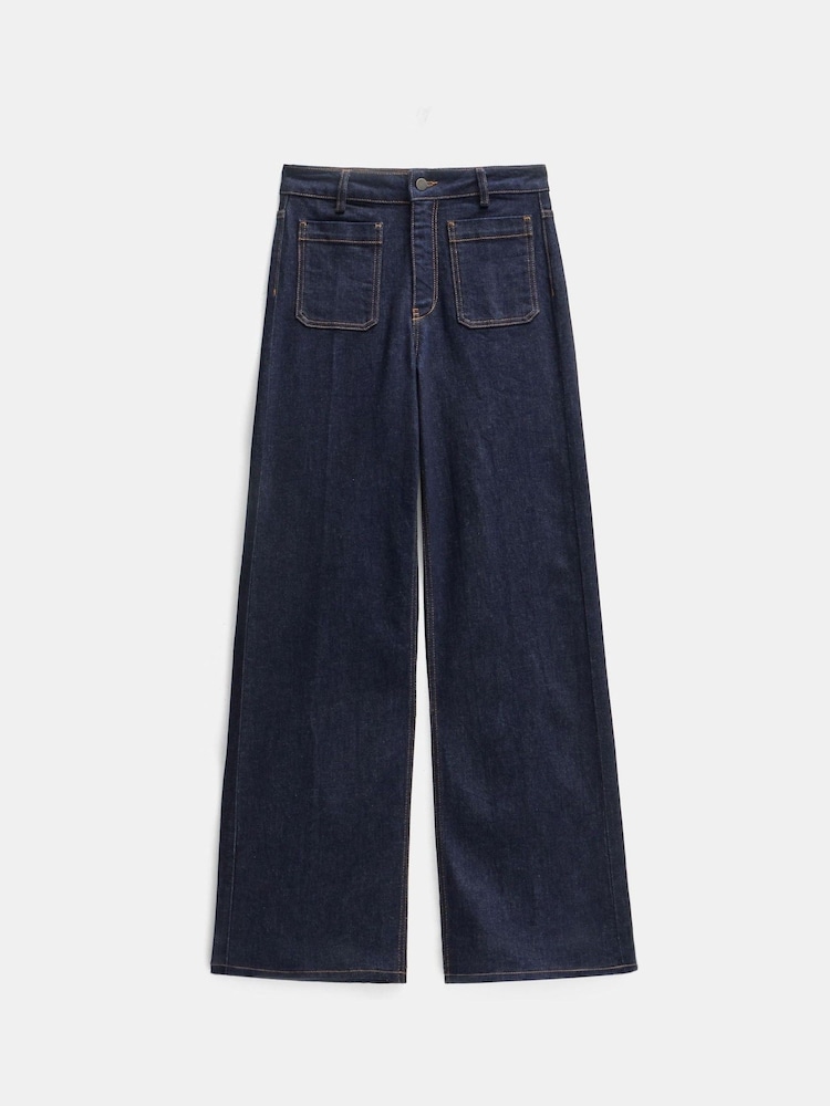 Hush Blue Rowan Flared Jeans - Image 5 of 5