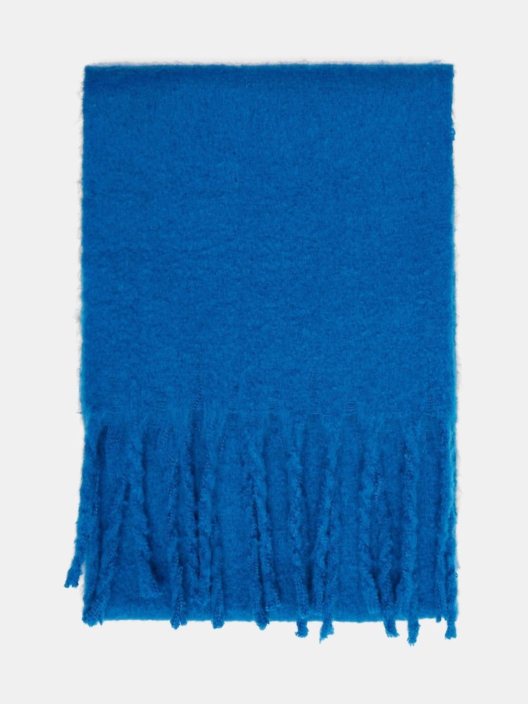 Hush Blue Winter Aspen 100% Cotton Scarf - Image 2 of 3