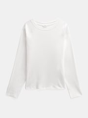 Blanco - Hush Matilda 100% Cotton Raglan T-Shirt - Imagen 5 de 5