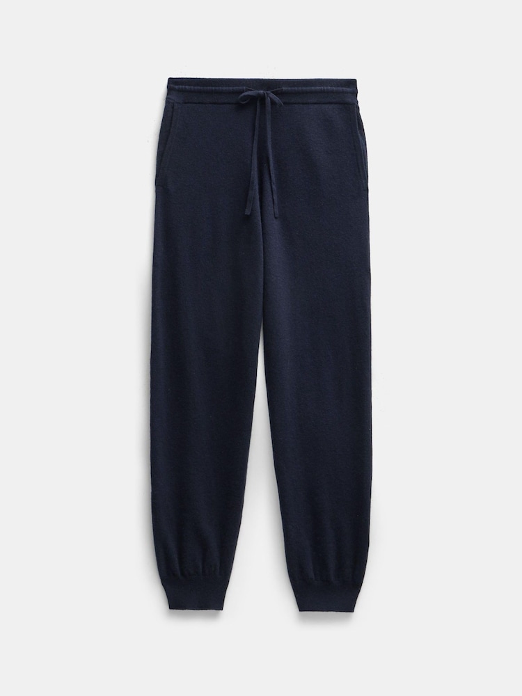 Hush Blue Daisy Merino Wool Joggers - Image 5 of 5