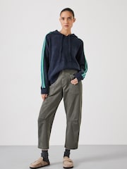 Hush Blue Olivia Ottoman Stripe Hoodie - Image 2 of 5